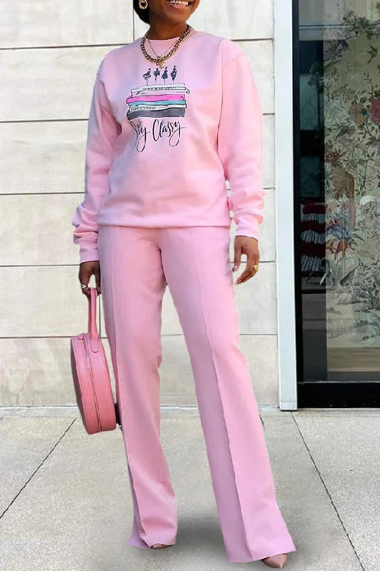 The Best Prices Spring Casual 'Stay Classy' Print Set