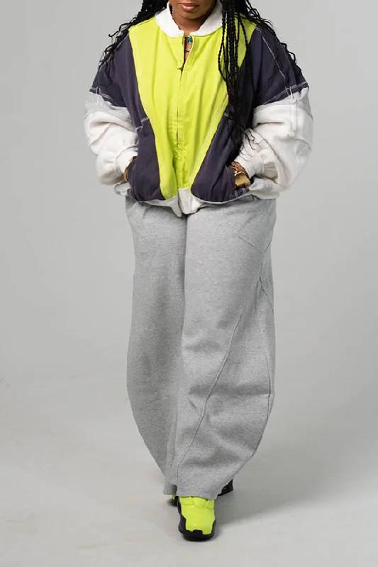 Markdown Sale Casual Seam Front High Waist Pants