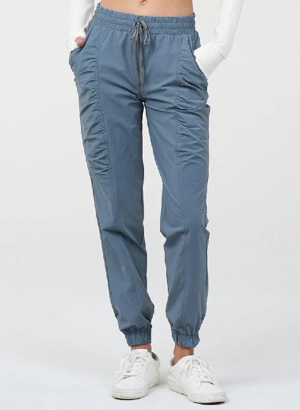 Don't Wait Shirred Jogger
