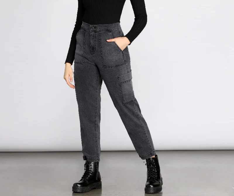 Weekend Deals That Dazzle Casual Cutie Cargo Style Pants
