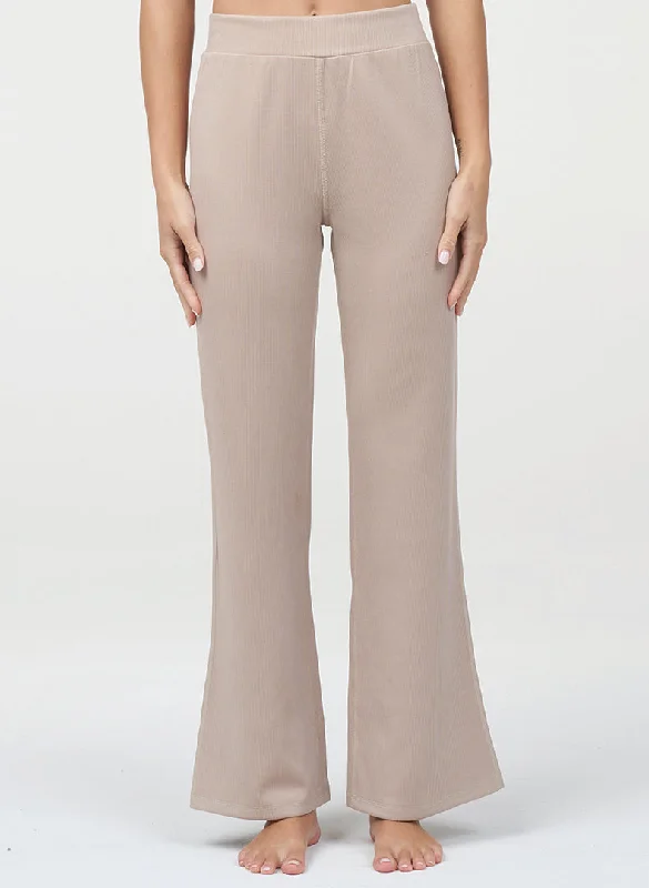 Steals and Deals Ultraluxe Rib Flare Pant
