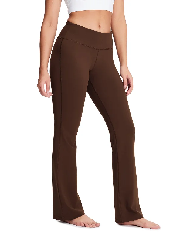 Sale Event Essential Bootcut Yoga Pants (Brown)