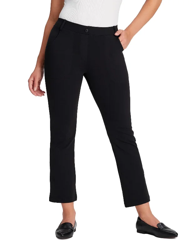 Unbeatable Prices Flare Cropped Yoga Dress Pants, 4 Pockets