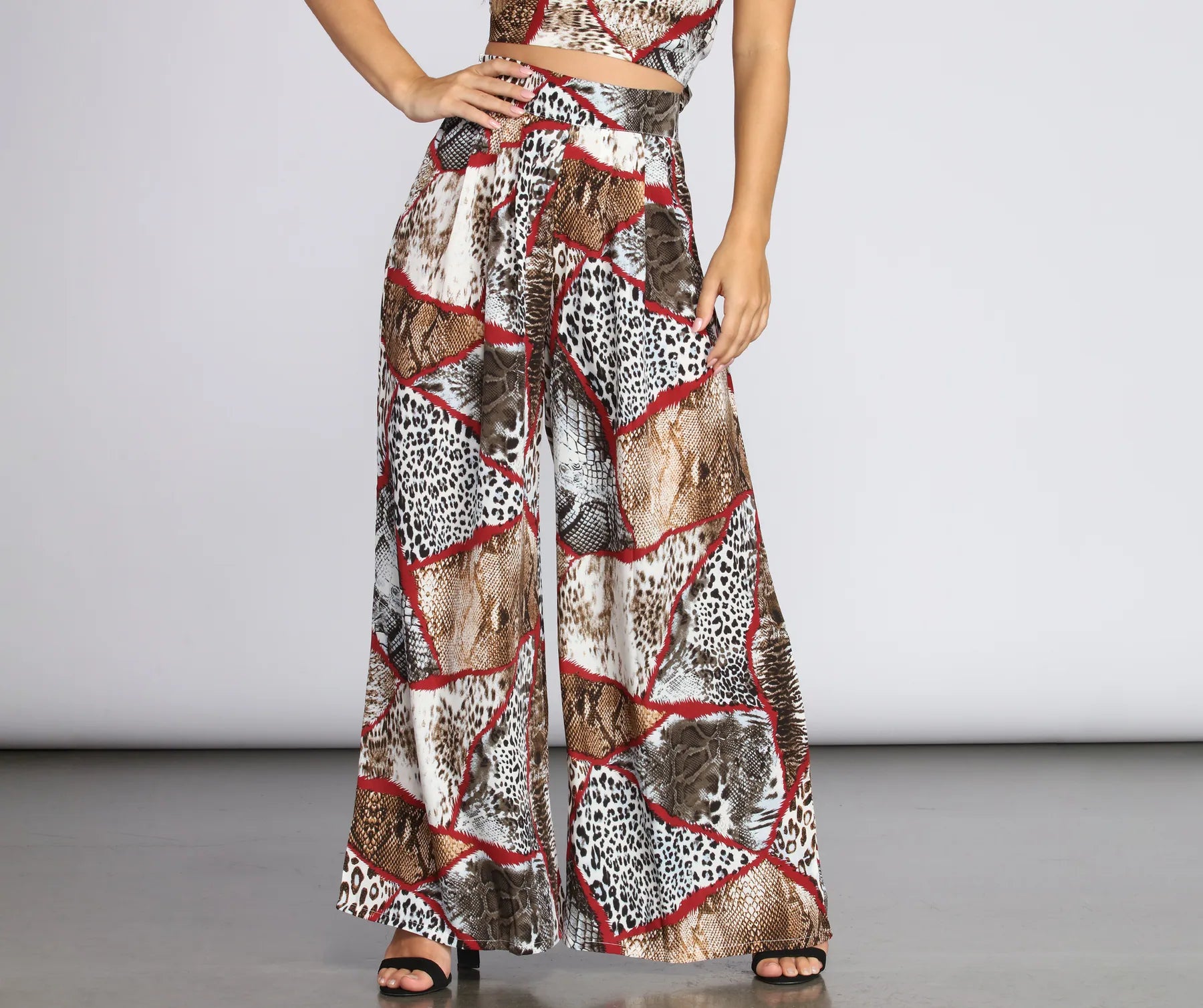 Savings Bonanza Animal Desire High-Waist Pants