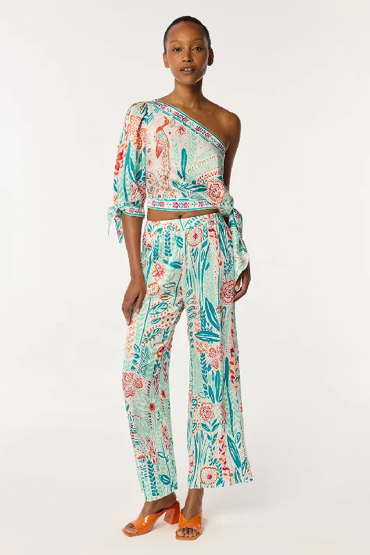 Online Exclusive Pant Cecile - Mint Plum