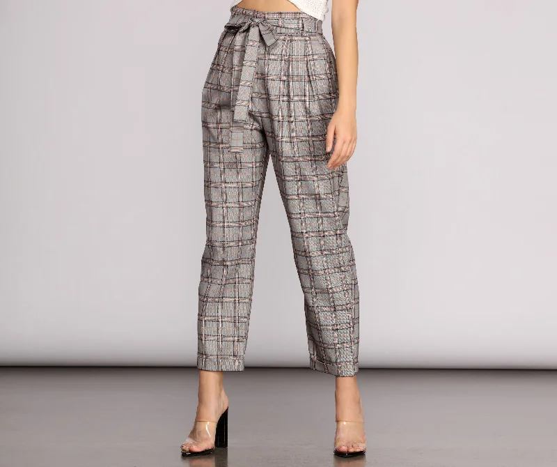 Discount Deals Check Her Out Paper Bag Pants