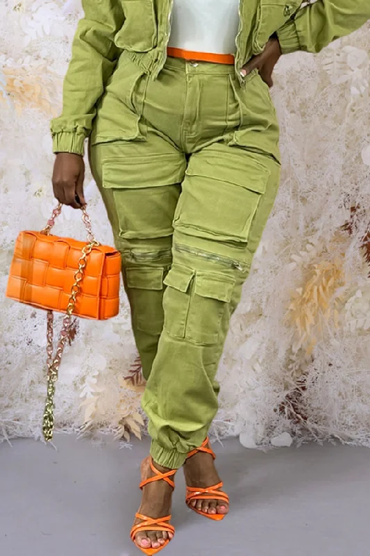 Act Fast Casual Flap Pockets Cargo Joggers