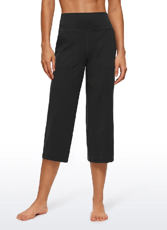 Super Sale Butterluxe High Waist Wide Leg Pants with Pockets 23''