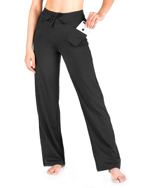Massive Deals Essential Wide Leg Yoga Pants (Graphite Grey)