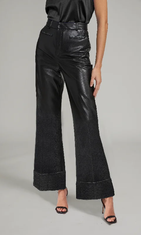 Super Bargain Raquel Vegan Leather Pants