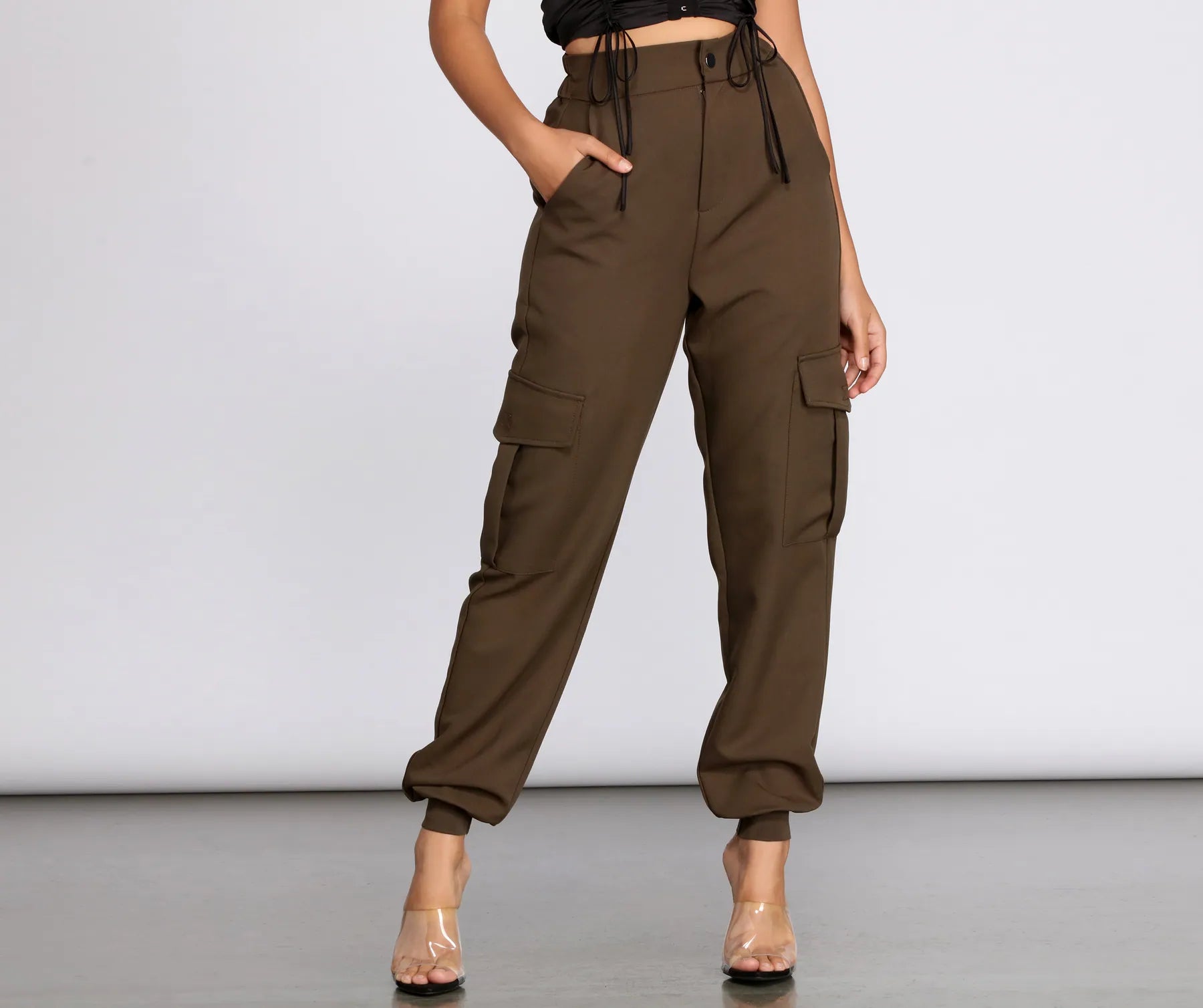 Discount Mania Cutie In Cargo Joggers