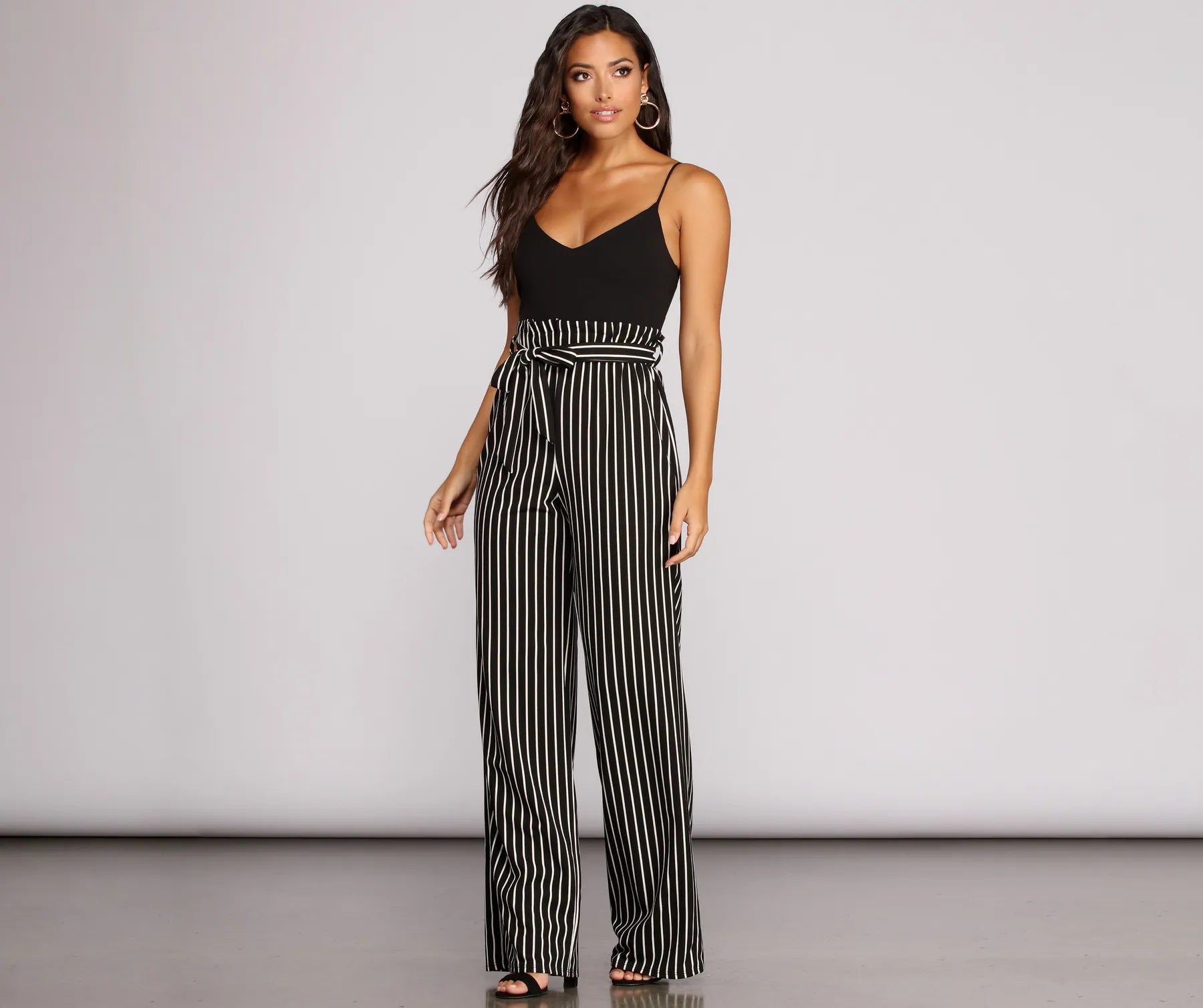 Limited Availability Better Together Striped Jumpsuit
