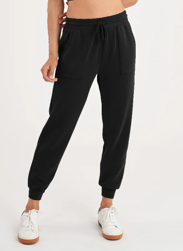 Weekend Specials to Savor Patch Pocket Lounge Jogger - Black