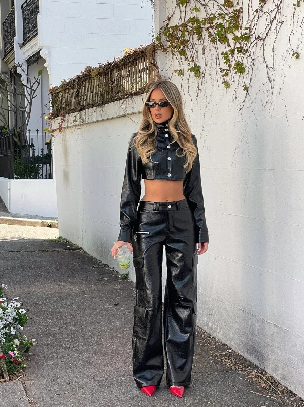 Grand Opening Sale MENDEZ PANT BLACK PU