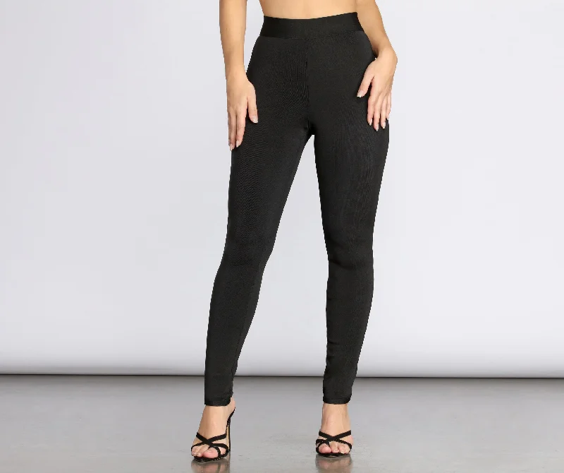 Seasonal Sale High Rise Bandage Leggings