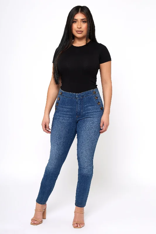Value Deals Sea of Hearts - Skinny Jeans