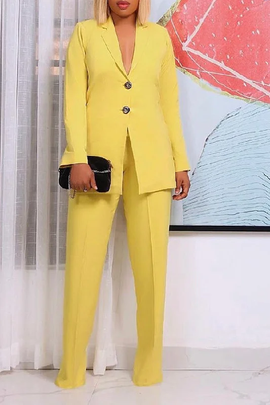 Discount Days Stylish And Casual Lapel Blazer Set