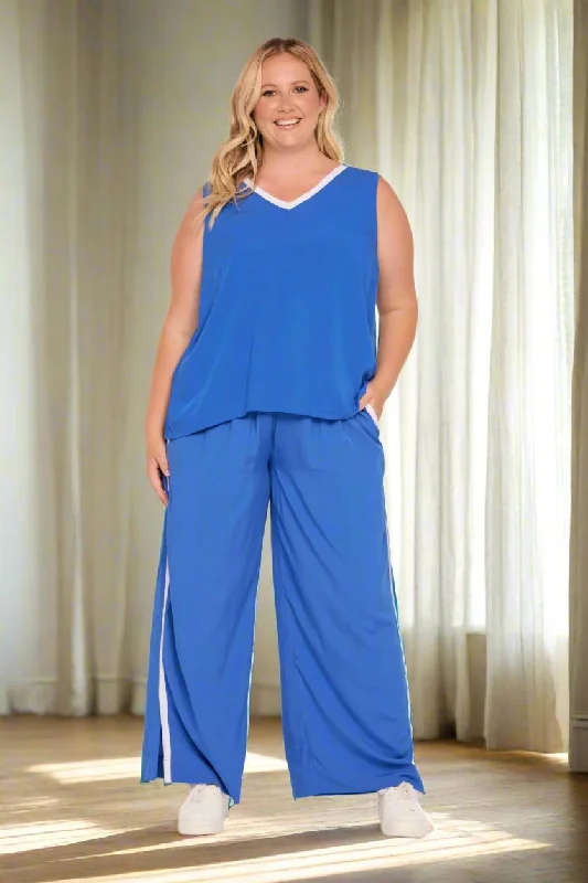 Weekend Bargains to Enjoy Breezy Pant in Blueberry Delight