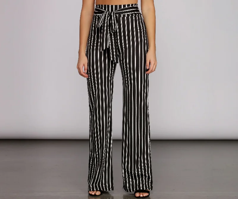 Blowout Deals Tied And Fab High Waist Pants
