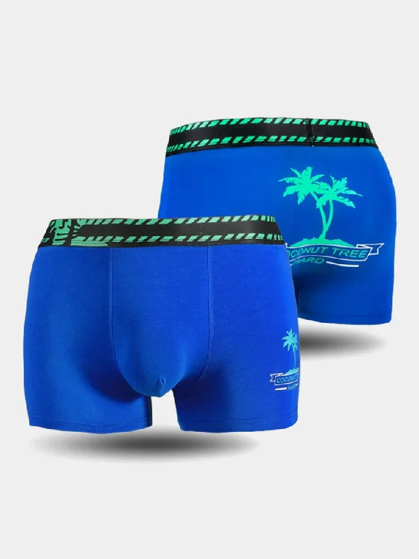 Hot Deal 2 Pack Coconut Tree Printed Men's Underwear