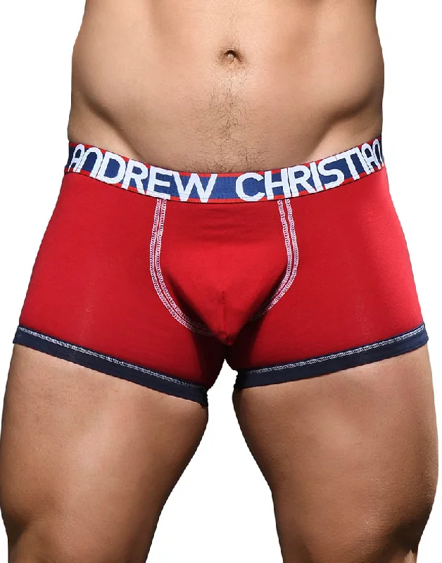 Half Price Andrew Christian Almost Naked Cotton Boxer 92047