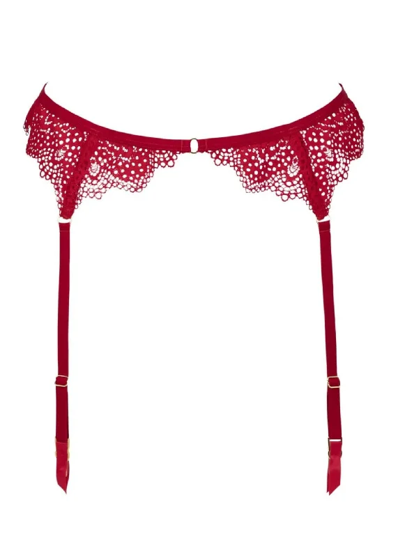 Fantastic Deals Desire (Rouge) Suspender Belt