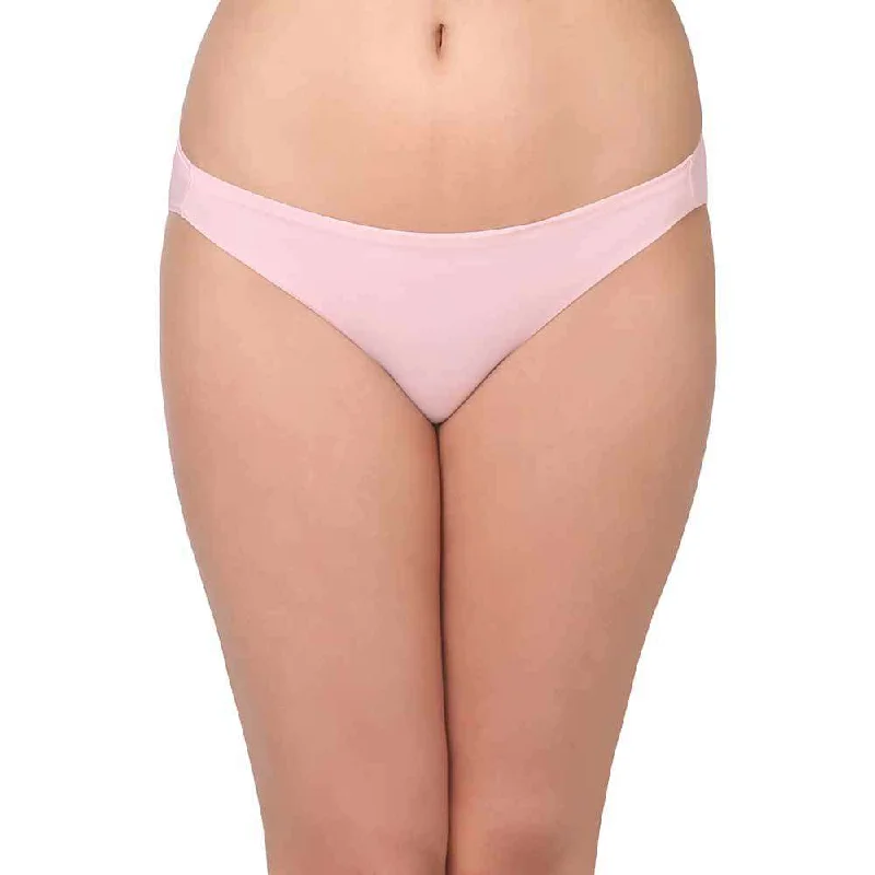 Weekend Deals That Impress Basic Mold Low Waist Low Coverage Everyday Wear Bikini Panty - Light Pink Weekend Deals That Impress Basic Mold Low Waist Low Coverage Everyday Wear Bikini Panty - Light Pink