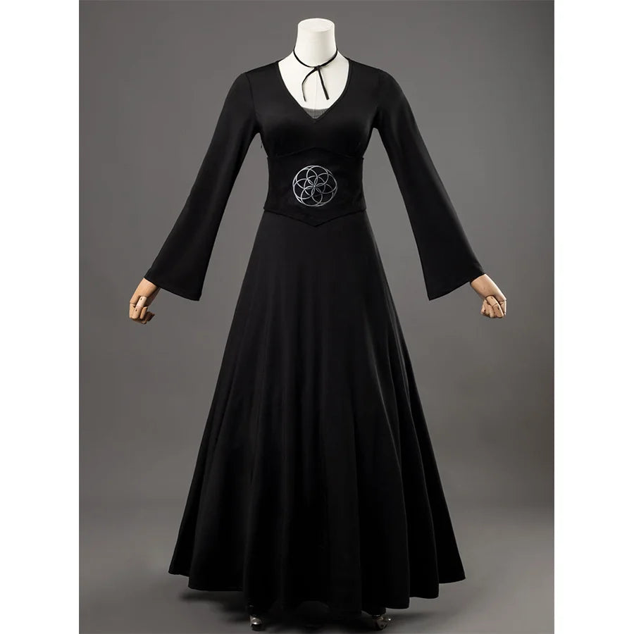 Markdown Sale 【READY TO SHIP】Beetle Juice 2 Lydia Deetz Cosplay Costume FY0096