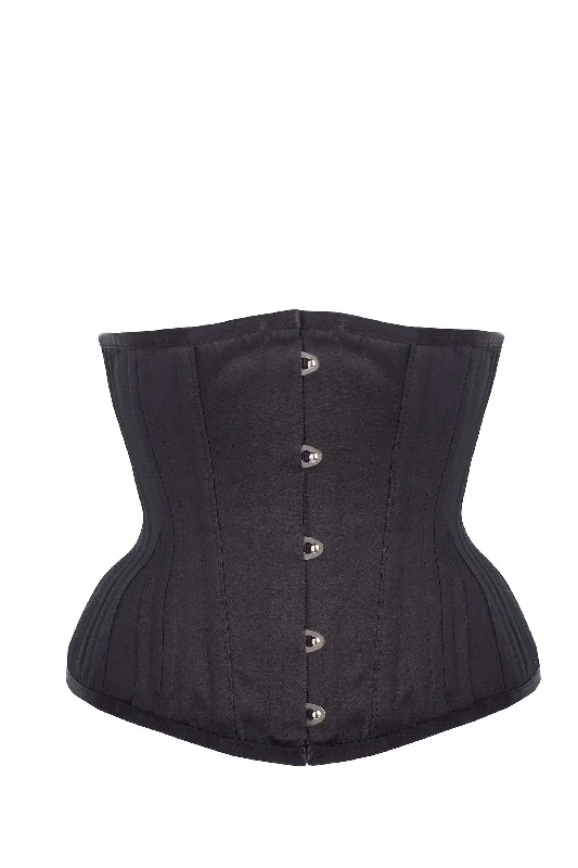 Discount Mania Black Waist Training Underbust Corset