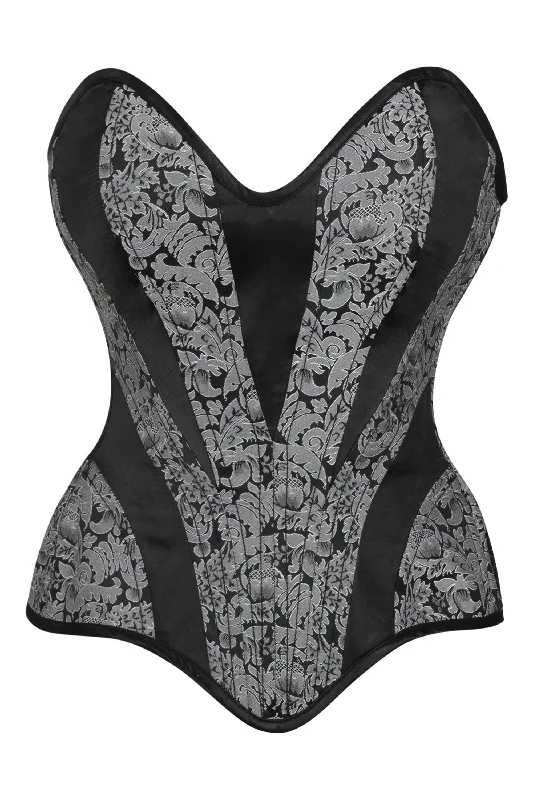 Huge Savings Caylene Overbust Maroon Corset