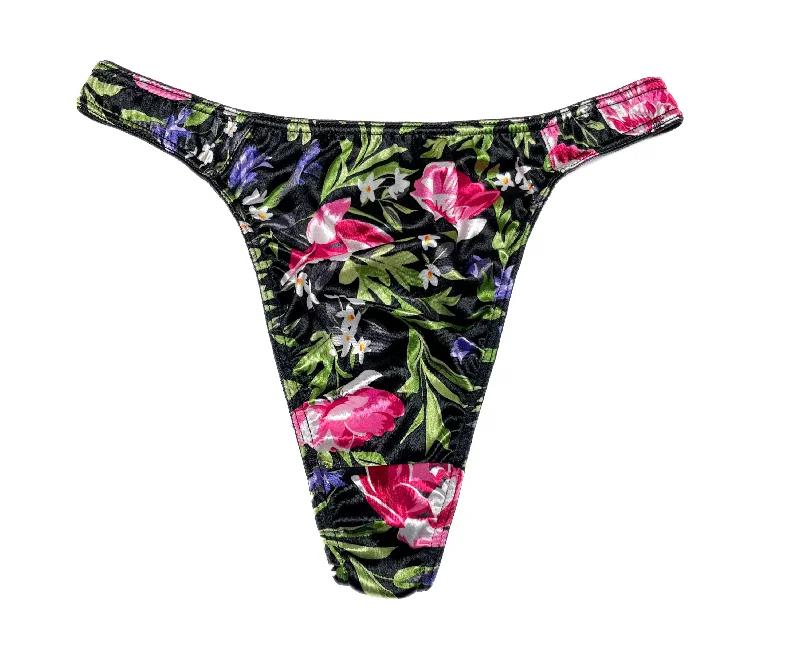 Low Price Classic Satin Thong