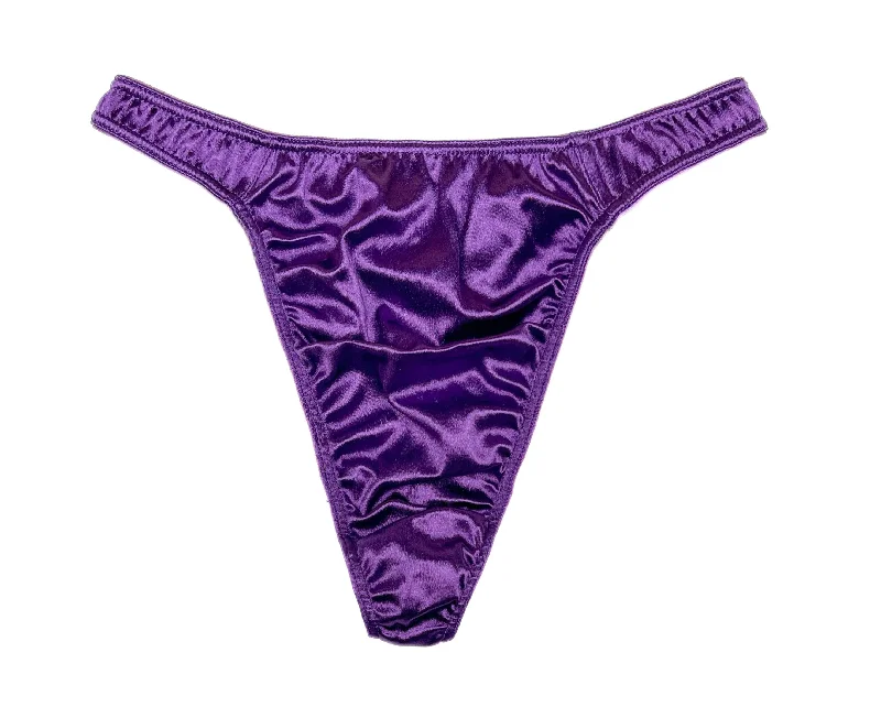 Savings Alert Classic Satin Thong