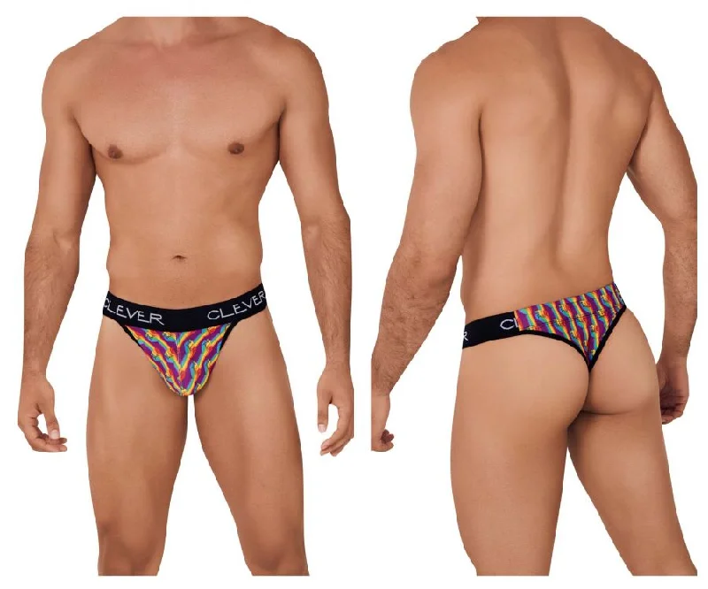 Seasonal Clearance Clever 0560-1 Pride Thongs Color Grape