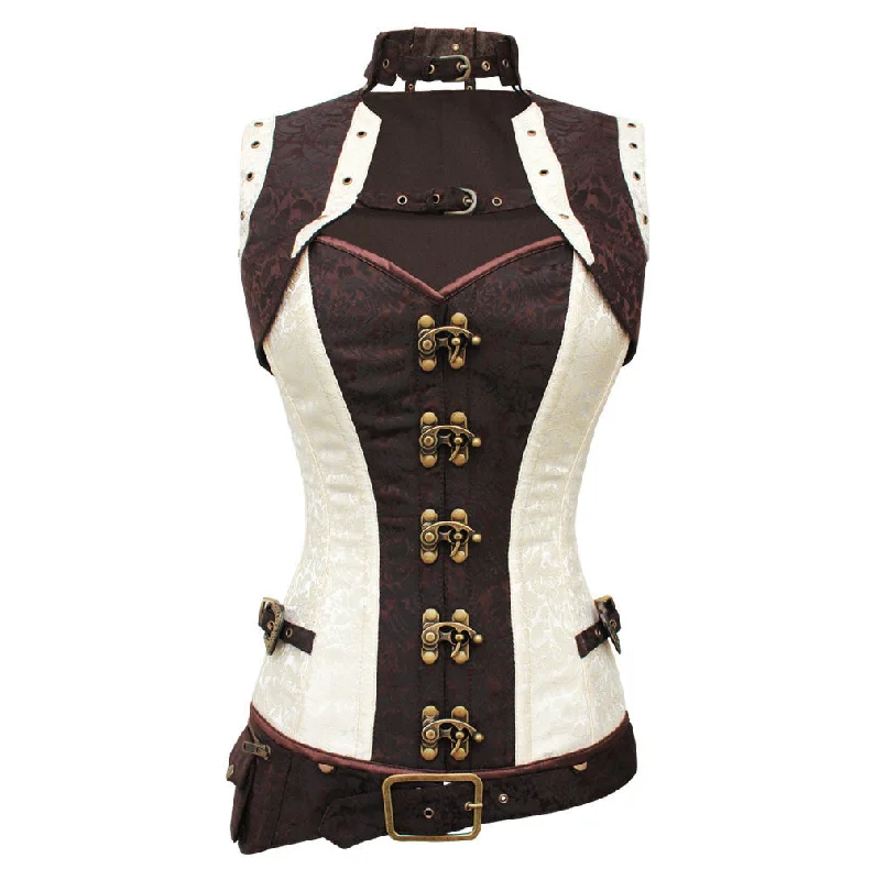 New Arrival TVV-0300 Steampunk Overbust Corset