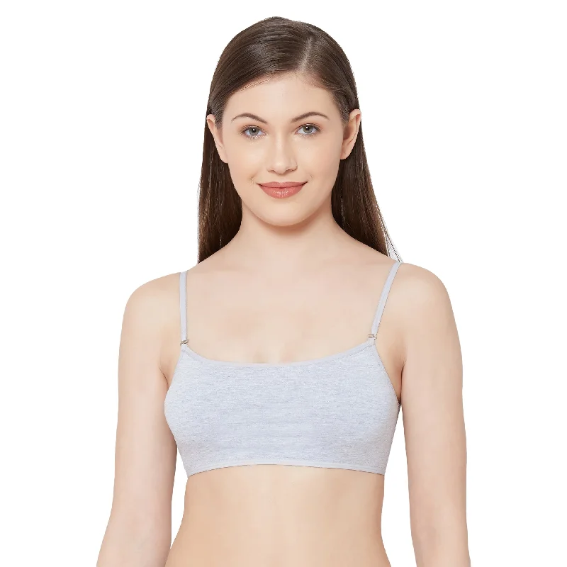 Weekend Offers That Shine JSC-826 Spaghetti Camisole-Grey Melange