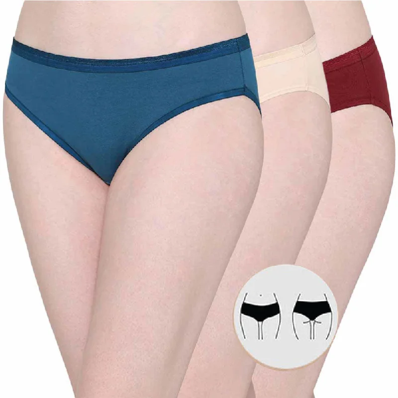 Weekend Savings Spectacle Cotton Low Waist Medium Coverage Everyday Wear Pack of 3 Bikini Panty Weekend Savings Spectacle Cotton Low Waist Medium Coverage Everyday Wear Pack of 3 Bikini Panty