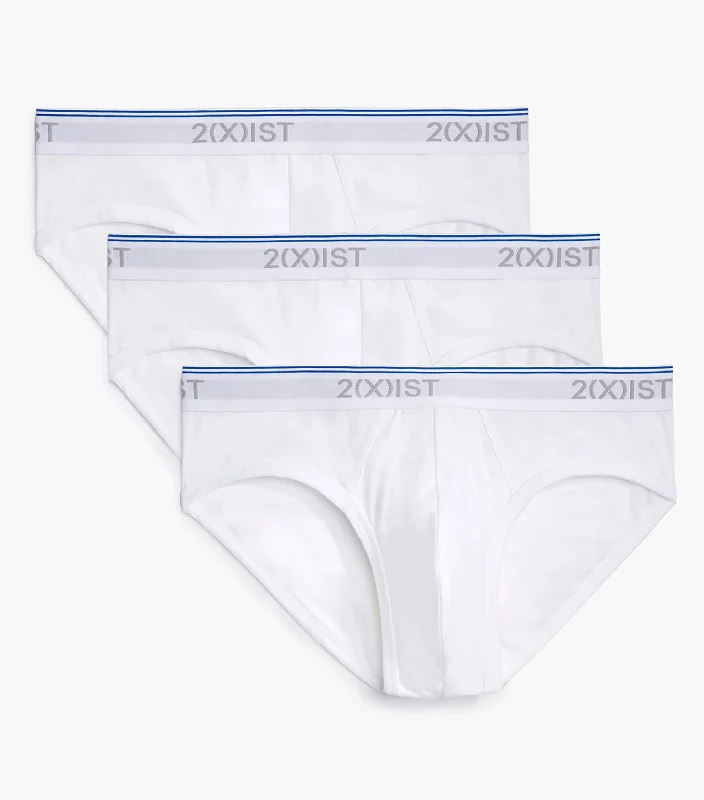 Fantastic Deals Cotton Stretch No-Show Brief 3-Pack