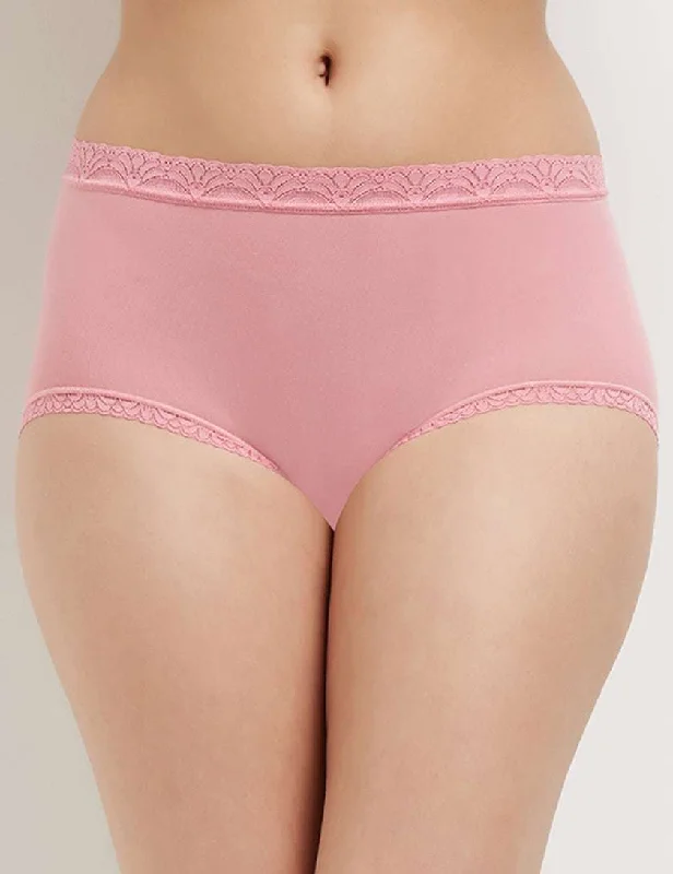 Super Savings Feel Free Low Waist  Full Coverage  Everyday Wear Hipster Panty - Pink
