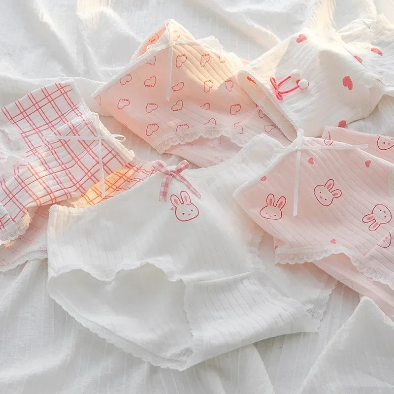 Deal Mania Heart & Bunny Panties