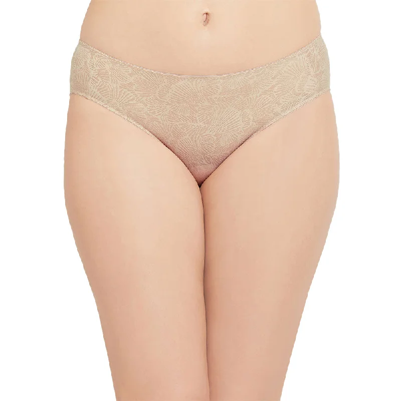 Weekend Price Cuts Galore Ecozen Low Waist Medium Coverage Everyday Wear Bikini Panty - Beige