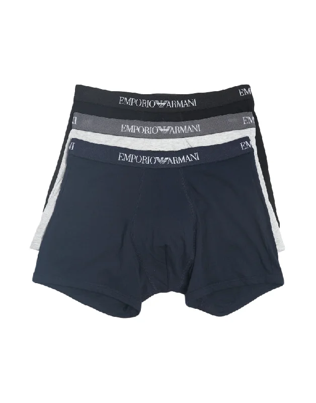 Bargain Blast Emporio Armani Pure Cotton 3-Pack Boxer Brief 111611