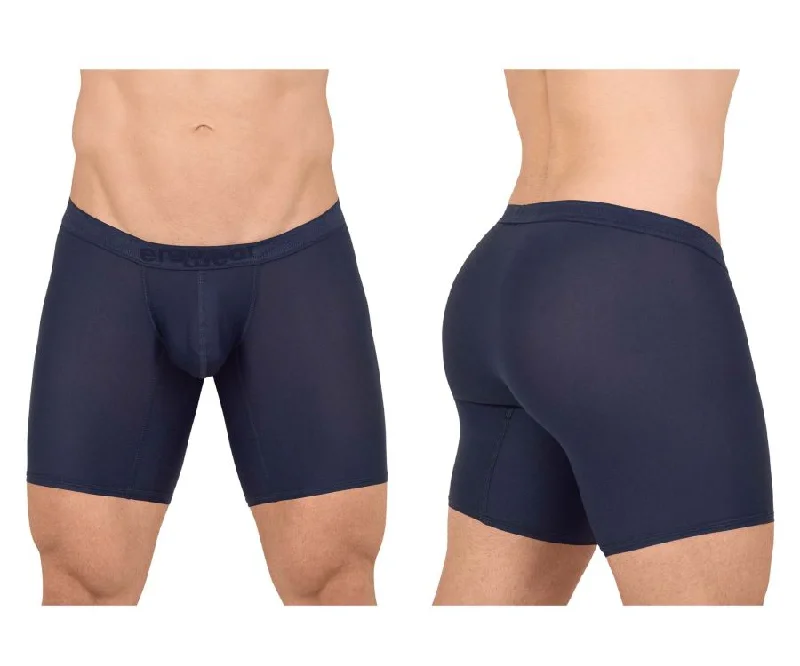 Grand Opening Sale ErgoWear EW1655 SLK Boxer Briefs Color Navy Blue