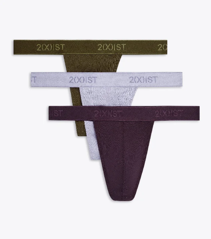 Clearance Items Essential Cotton Classic Thong 3-Pack