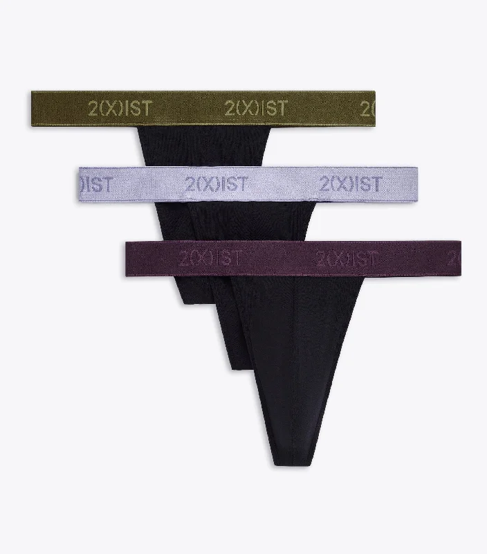 Unbeatable Prices Essential Cotton Classic Thong 3-Pack