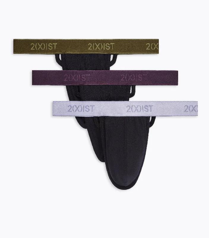 Quick Sale Essential Cotton Y-Back Thong 3-Pack