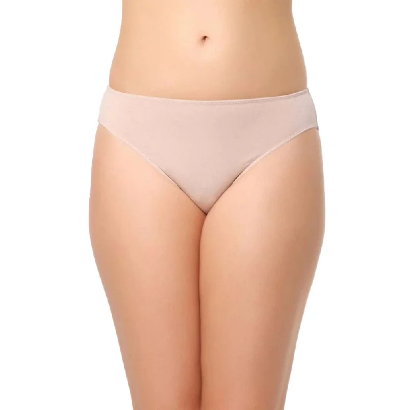 Overstock Clearance Essentials Low Waist Medium Coverage Everyday Wear Bikini Panty - Beige Overstock Clearance Essentials Low Waist Medium Coverage Everyday Wear Bikini Panty - Beige