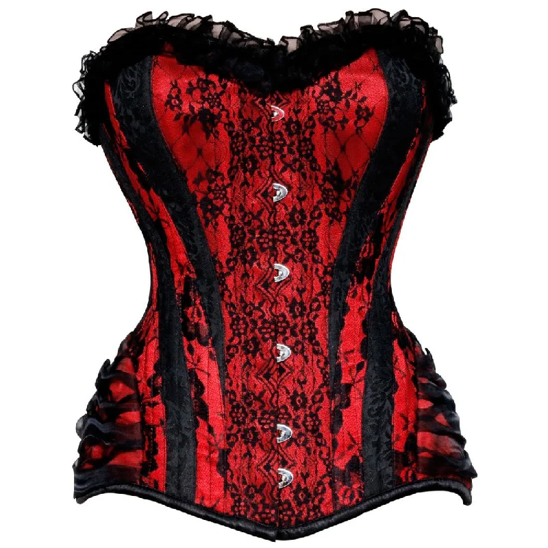 One-DAY Sale Eustacia Gothic Authentic Steel Boned Overbust Corset