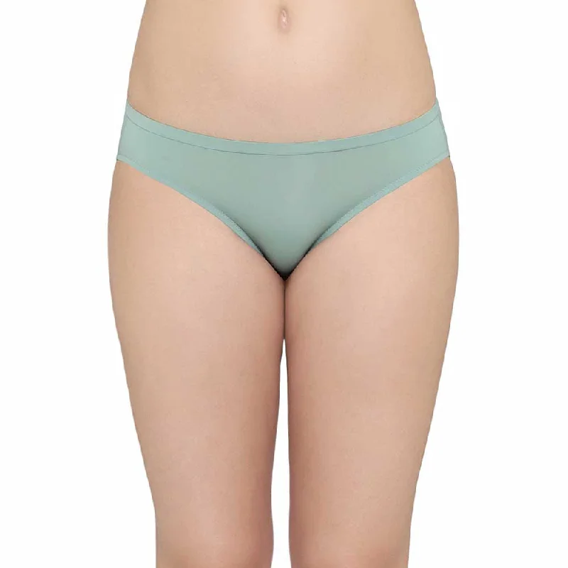 Daily Deals Everyday Elegance Low Waist Medium Coverage Everyday Wear Bikini Panty - Green Daily Deals Everyday Elegance Low Waist Medium Coverage Everyday Wear Bikini Panty - Green