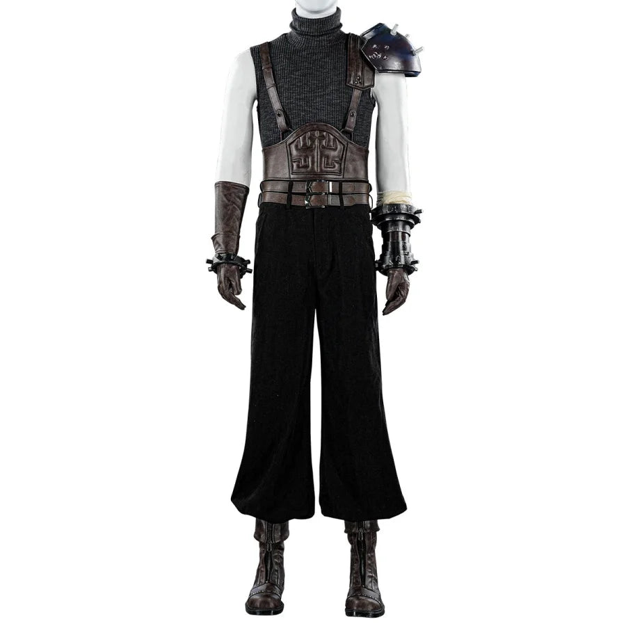 Big Deal Final Fantasy VII Rebirth FF7R Cloud Strife Cosplay Costume C09140  AA+