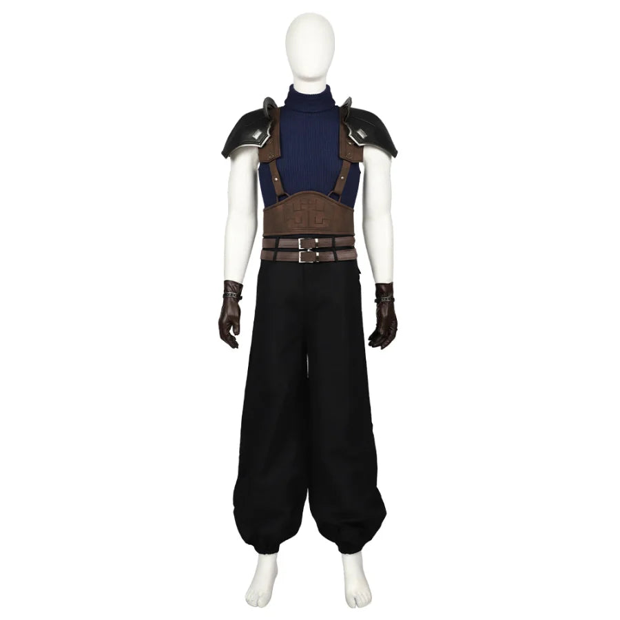 Mega Sale Final Fantasy VII Rebirth FF7R Zack·Fair Cosplay Costume C08744